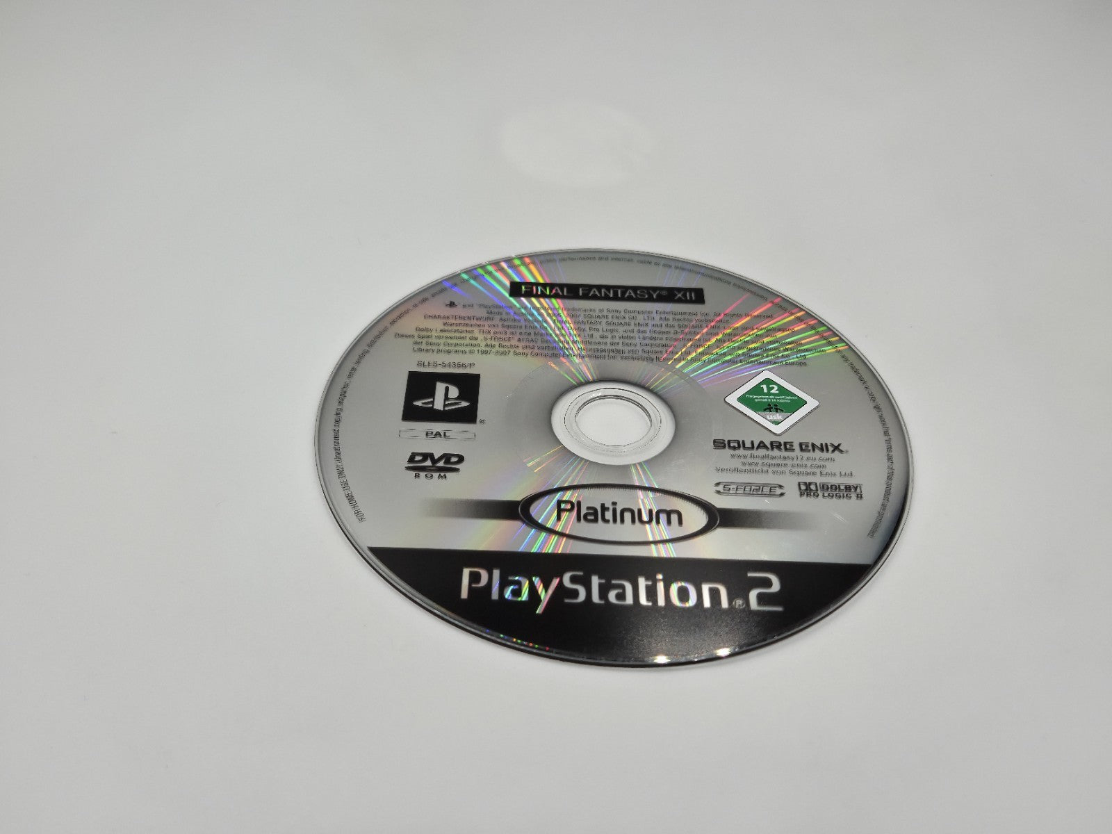 PS2 Playstation 2 Spiel Final Fantasy XII Nur CD Disc Only  Deutsch