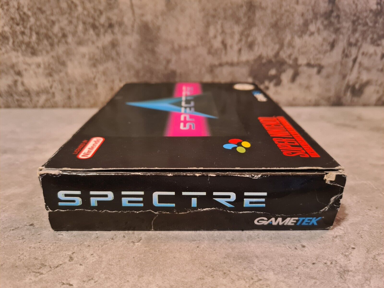 SNES Super Nintendo Spectre mit OVP und Anleitung FRG - T-Retro-Games 