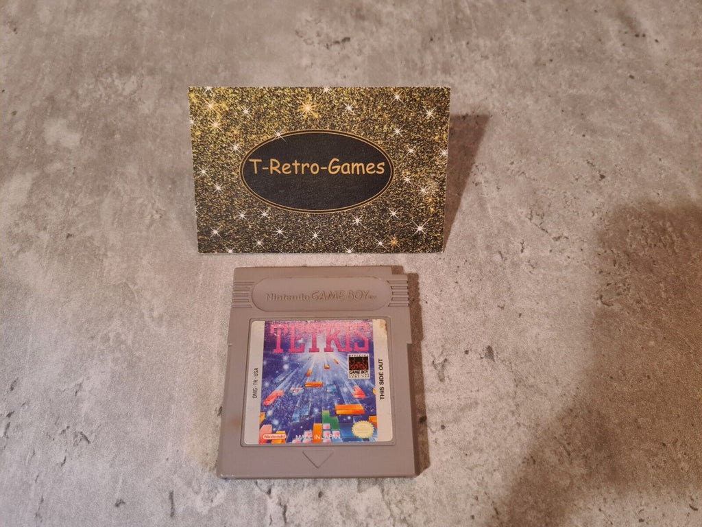 Nintendo Gameboy Classic Spiel Tetris Modul USA - T-Retro-Games 