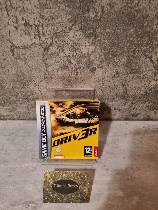 Nintendo Gameboy Advance Driv3r mit OVP und Anleitung EUR - T-Retro-Games 