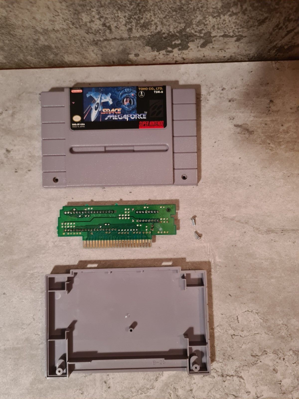 SNES Super Nintendo Space MegaForce NTSC USA Modul