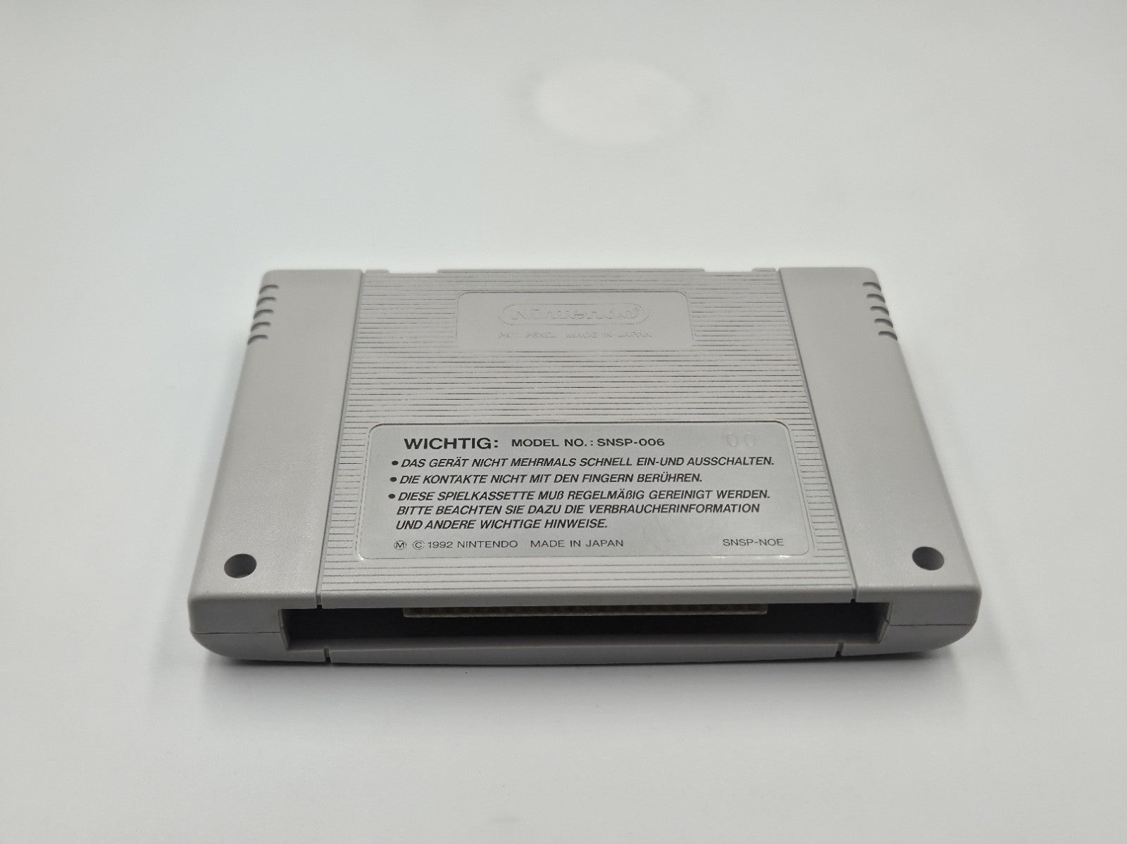 SNES Super Nintendo Spiel Race Drivin' mit OVP und Anleitung NOE