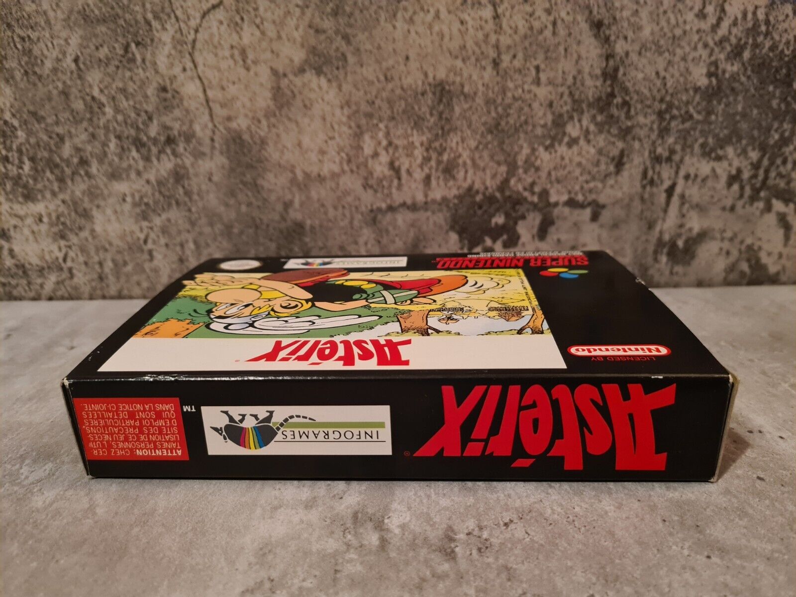 SNES Super Nintendo Asterix mit OVP und Anleitung FAH - T-Retro-Games 