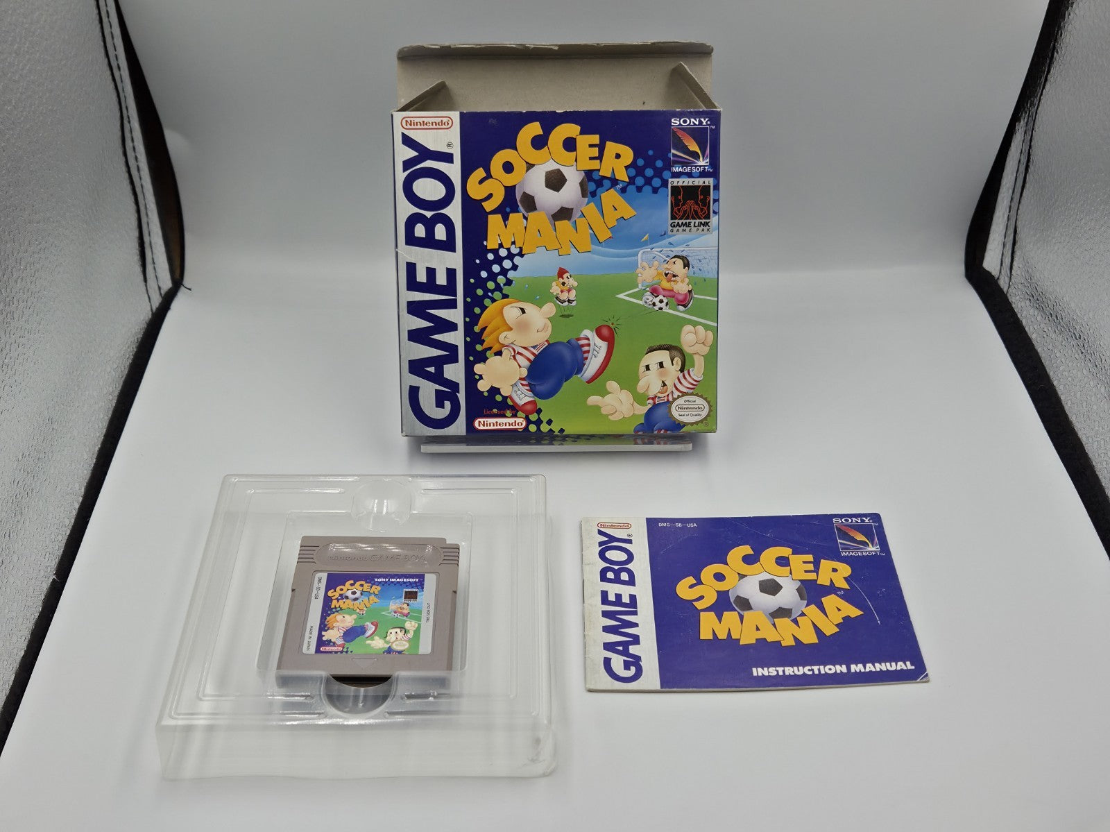 Nintendo Game Boy Classic Soccer Mania mit OVP und Anleitung USA