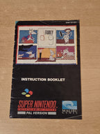 SNES Super Nintendo Family Dog Spielanleitung Instruction Booklet UKV