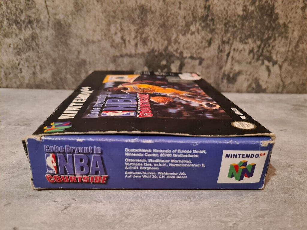 N64 Nintendo 64 Kobe Bryant in NBA Courtside mit OVP und Anleitung NOE - T-Retro-Games 