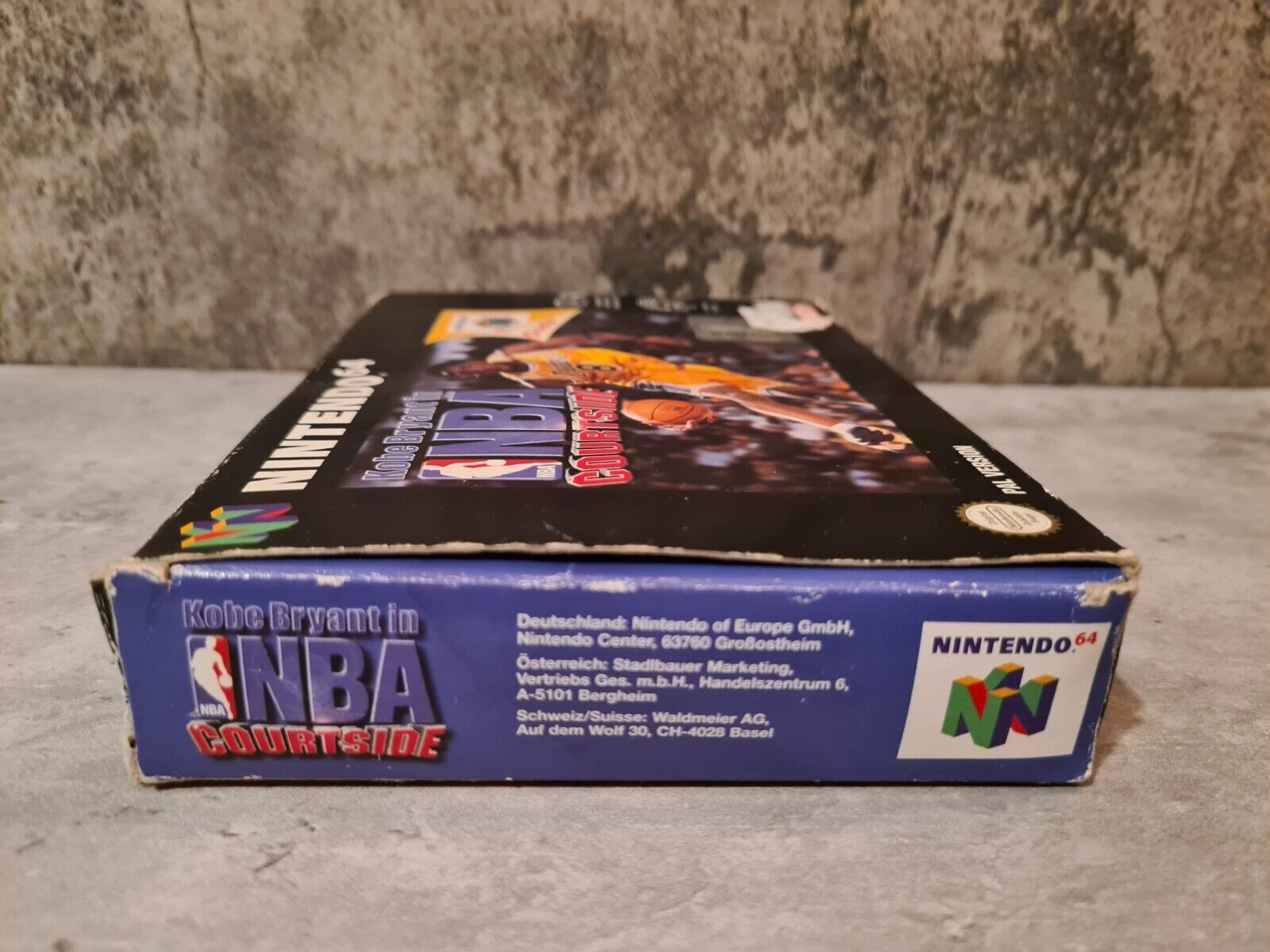 N64 Nintendo 64 Kobe Bryant in NBA Courtside mit OVP und Anleitung NOE - T-Retro-Games 
