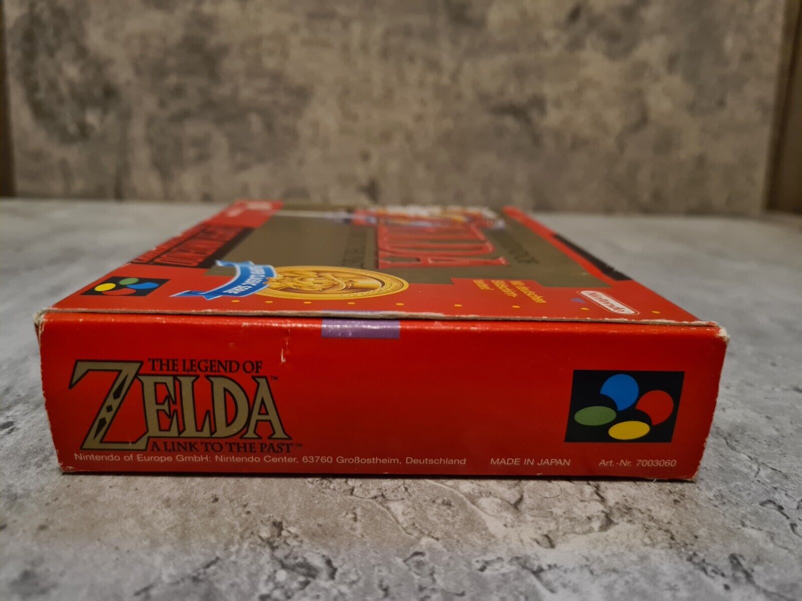Super Nintendo The Legend of Zelda A Link to the Past mit OVP + Anleitung NOE - T-Retro-Games 