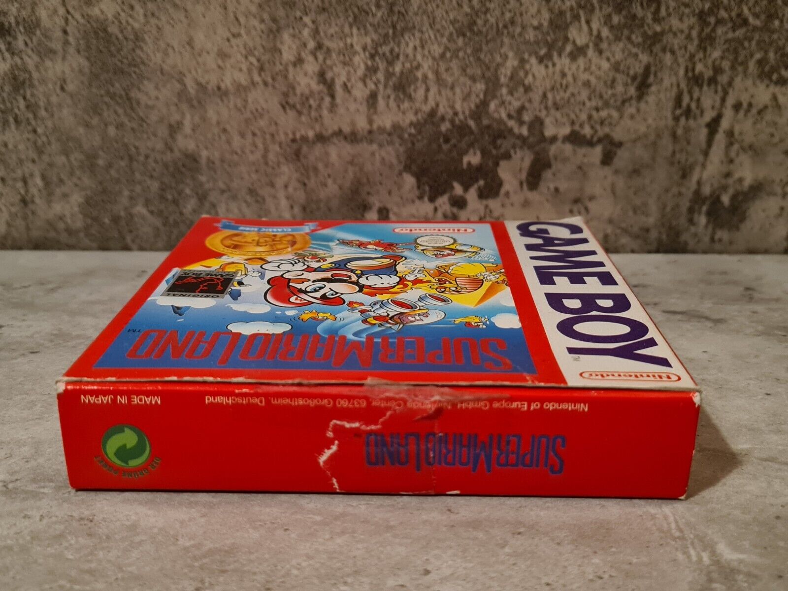Nintendo Game Boy Classic Super Mario Land mit OVP und Anleitung NOE - T-Retro-Games 