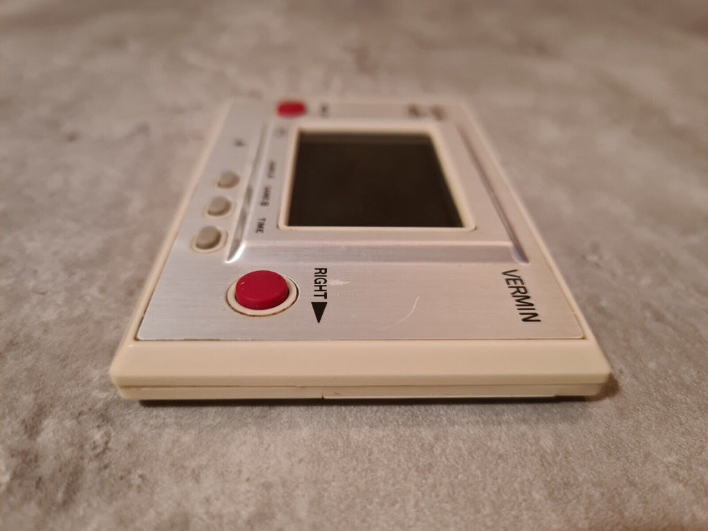Nintendo Game & Watch Vermin OVP MT-03 1980 - T-Retro-Games 