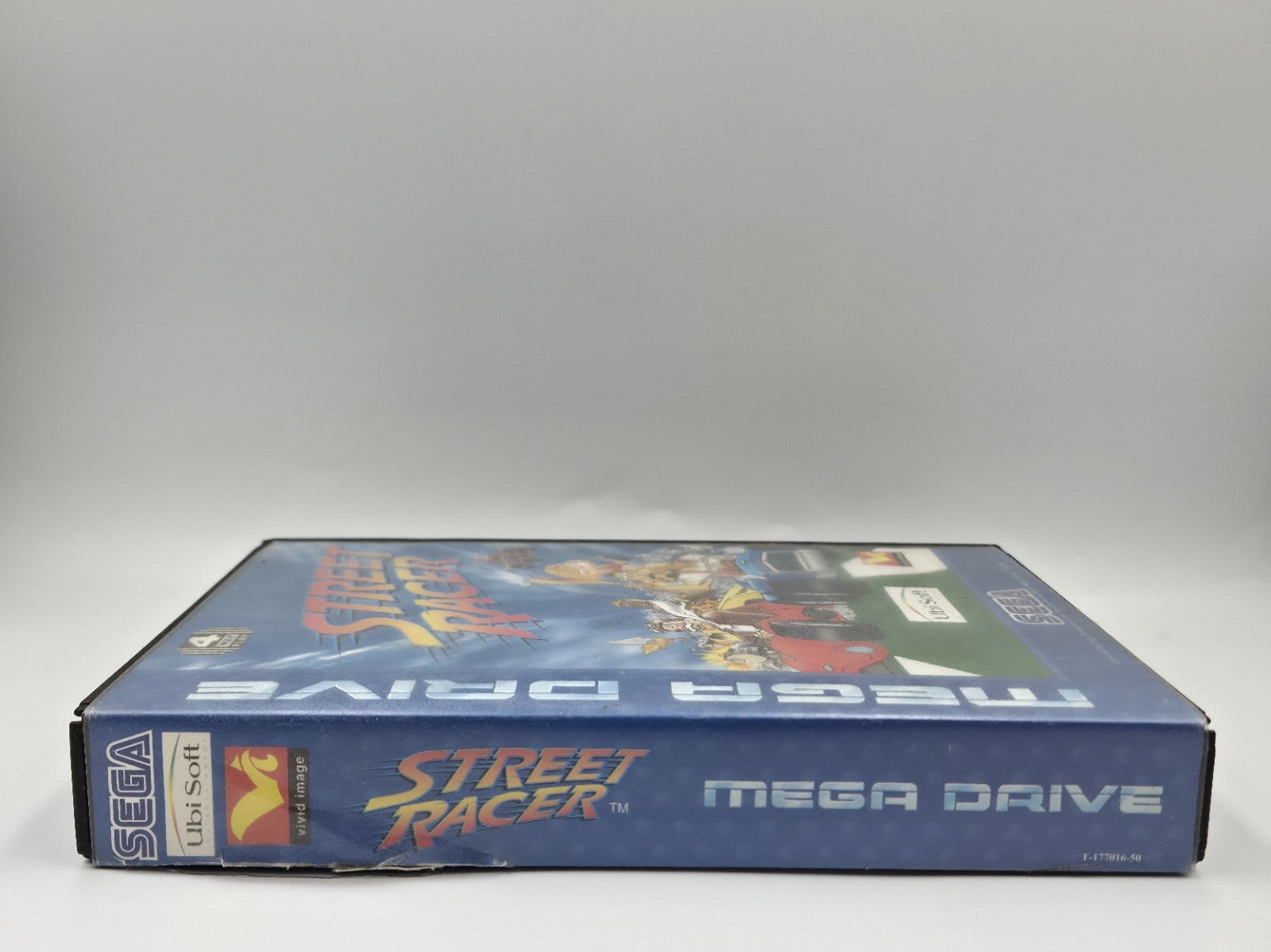 Sega Mega Drive Spiel Street Racer mit OVP und Anleitung Multilingual 