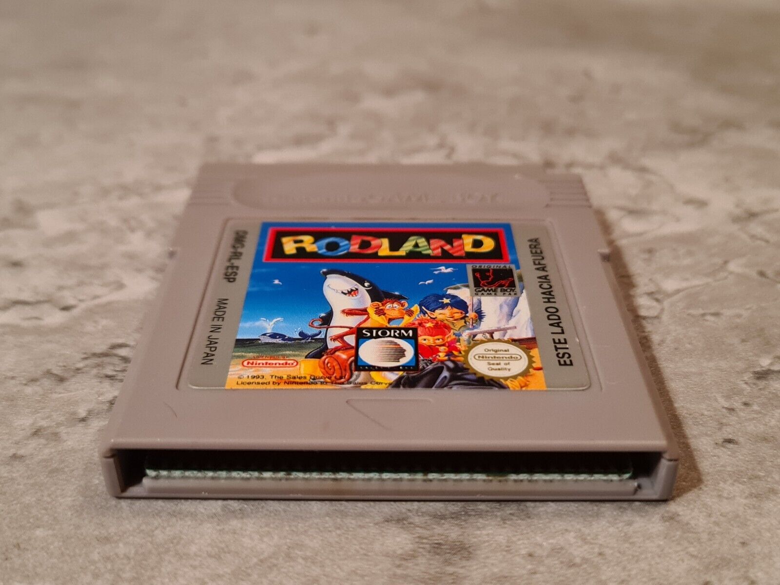 Nintendo Game Boy Classic Spiel Rodland Modul ESP - T-Retro-Games 