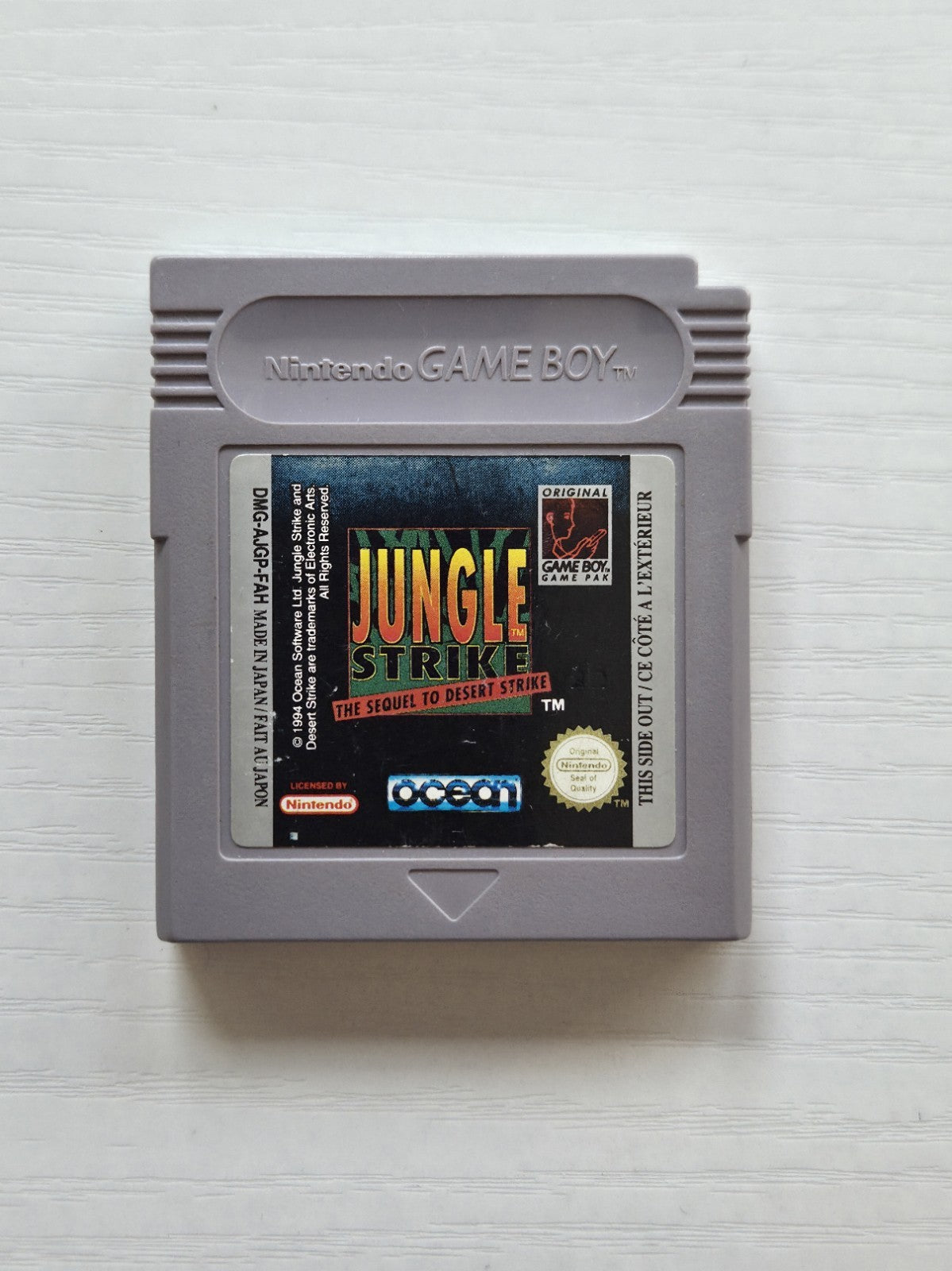 Game Boy Classic Spiel Jungle Strike The Sequel To Desert Strike Modul EUR