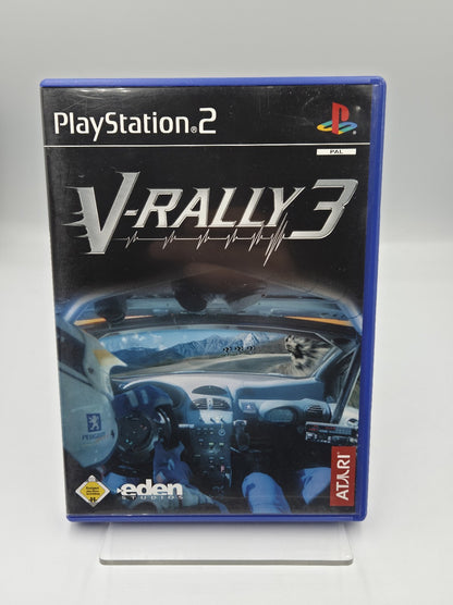 PS2 Playstation 2 V-Rally 3 mit OVP und Anleitung Deutsch