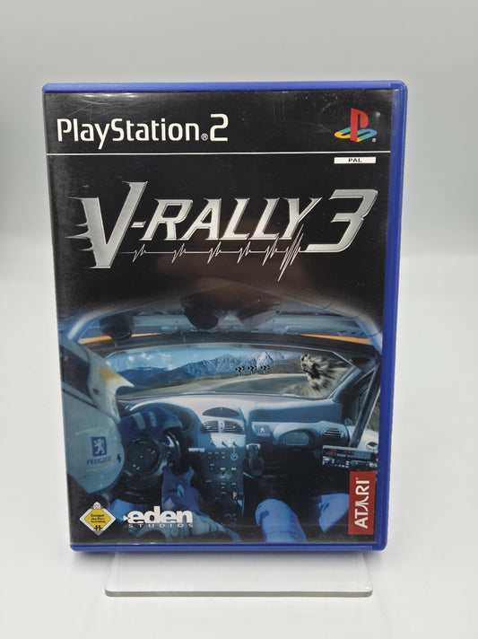 PS2 Playstation 2 V-Rally 3 mit OVP und Anleitung Deutsch