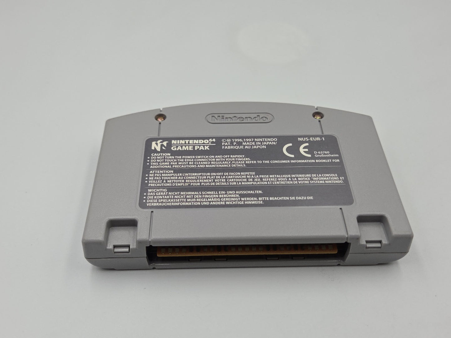 N64 Nintendo 64 ECW Hardcore Revolution mit OVP und Anleitung EUR