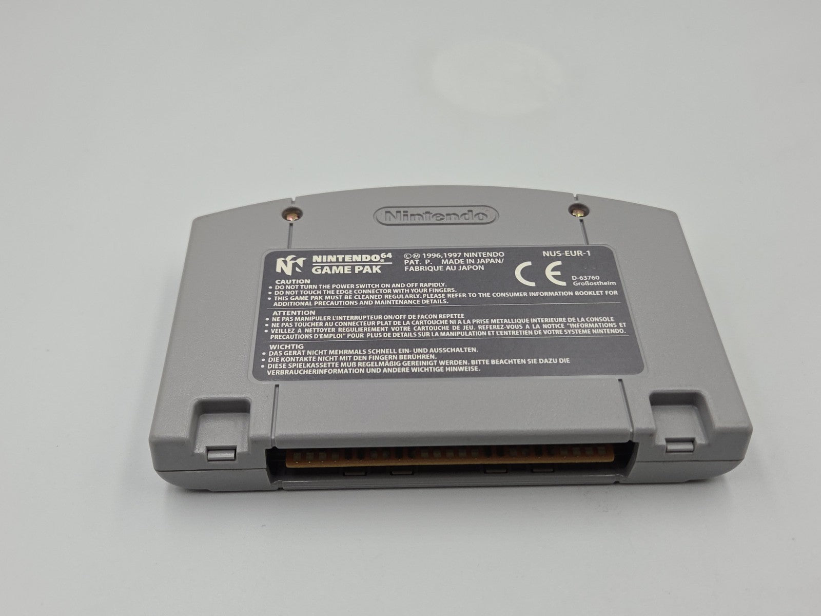 N64 Nintendo 64 ECW Hardcore Revolution mit OVP und Anleitung EUR