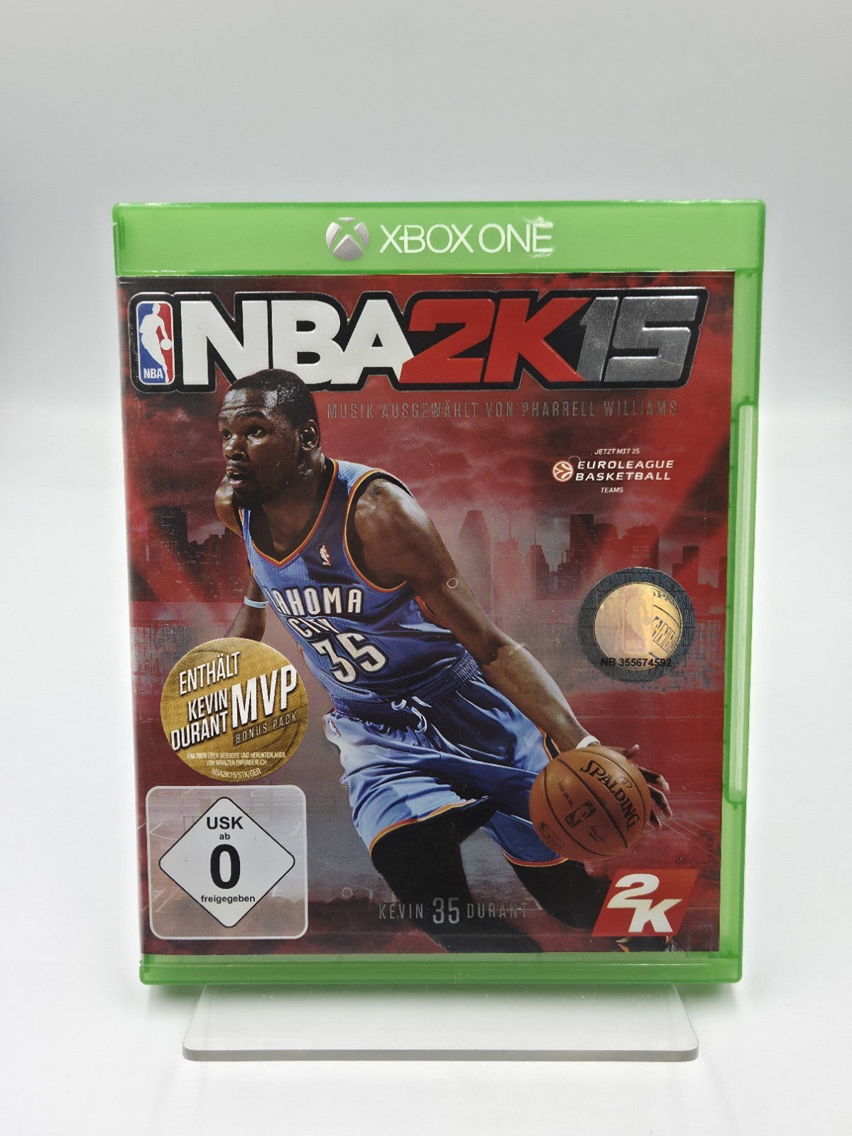 XBOXOne Spiel NBA 2K15 mit OVP und Anleitung Deutsch