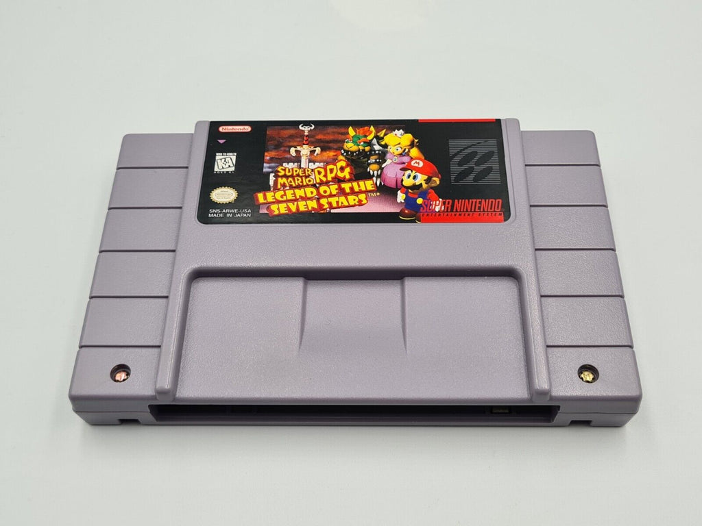 Super Nintendo Super Mario RPG Legend of The Seven Stars OVP + Anleitung USA - T-Retro-Games 