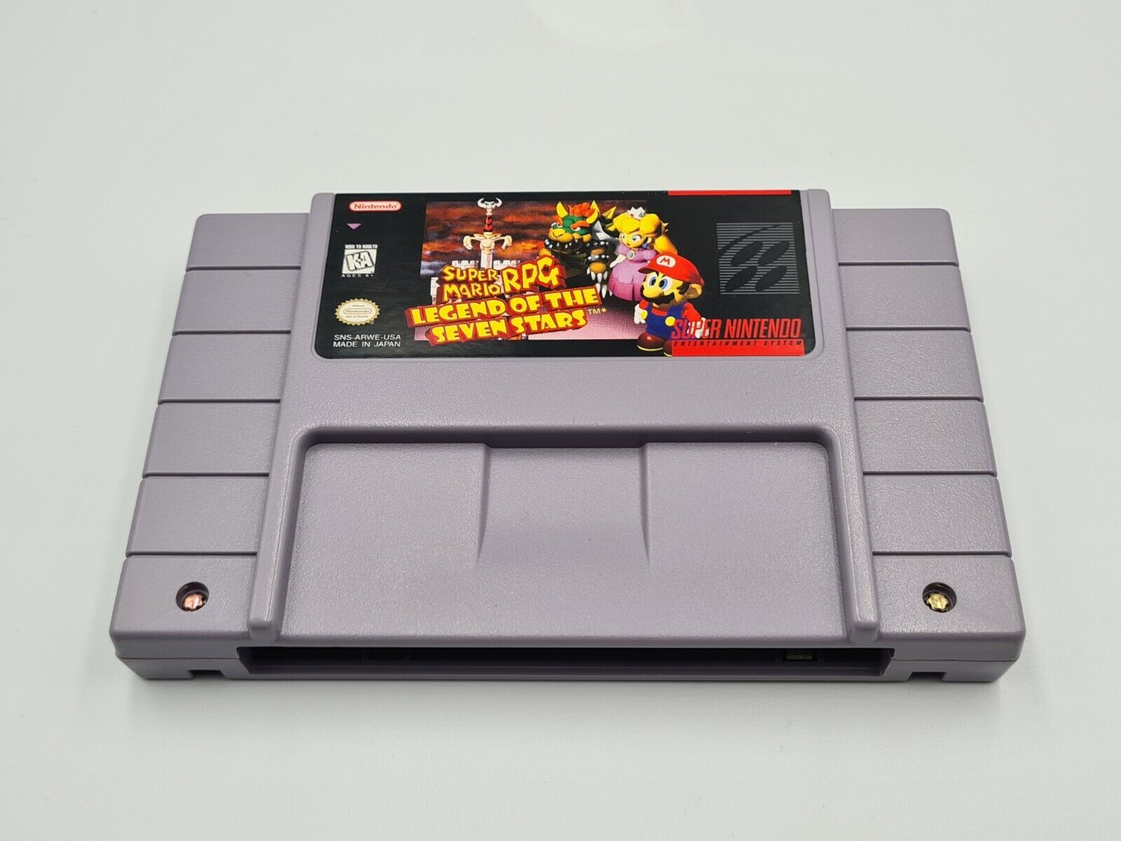 Super Nintendo Super Mario RPG Legend of The Seven Stars OVP + Anleitung USA - T-Retro-Games 