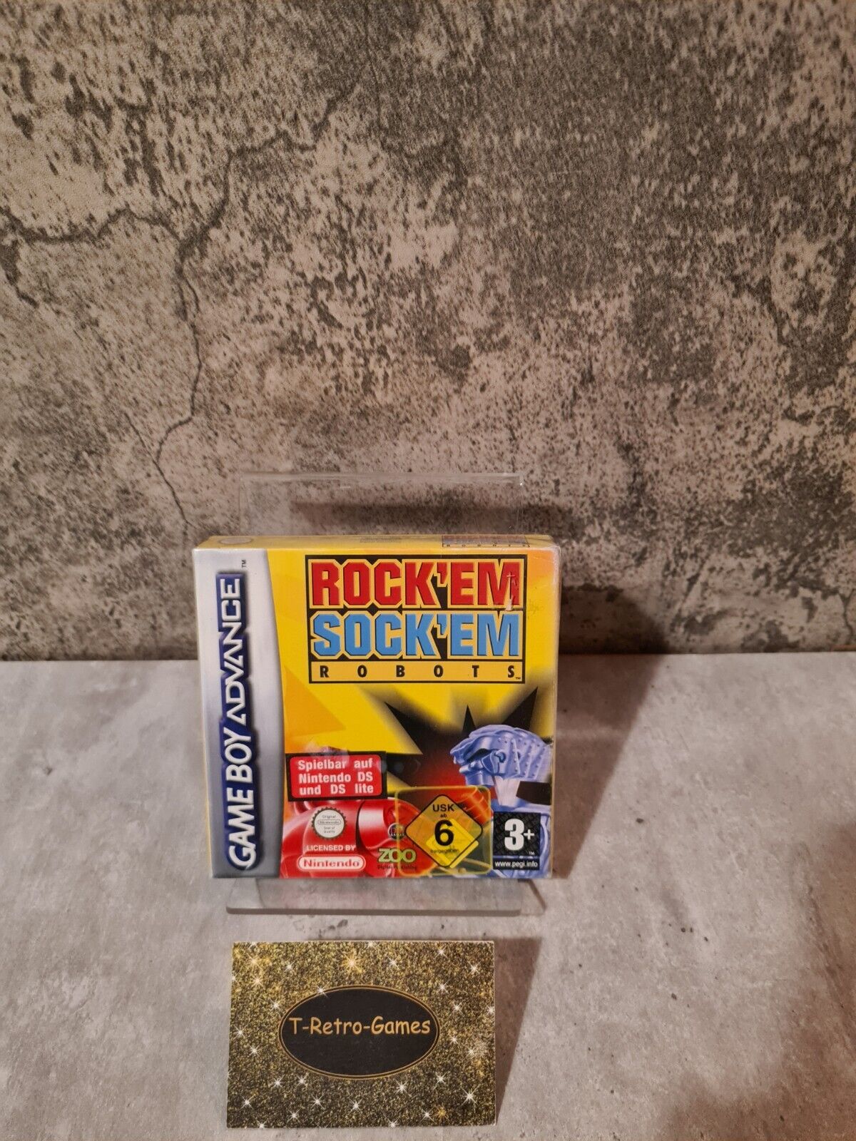 Game Boy Advance Rock'em Sock'em Robots EUR Sealed Neu - T-Retro-Games 