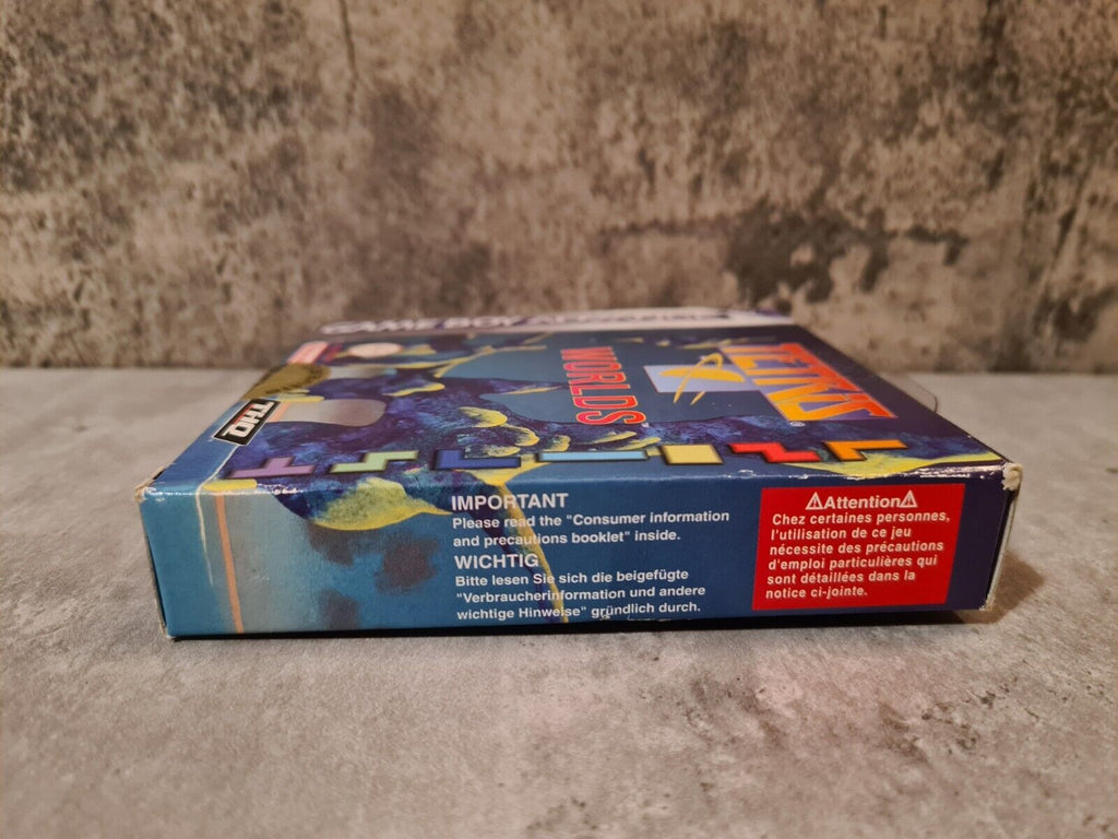 Gameboy Advance Tetris Worlds mit OVP und Anleitung EUR - T-Retro-Games 