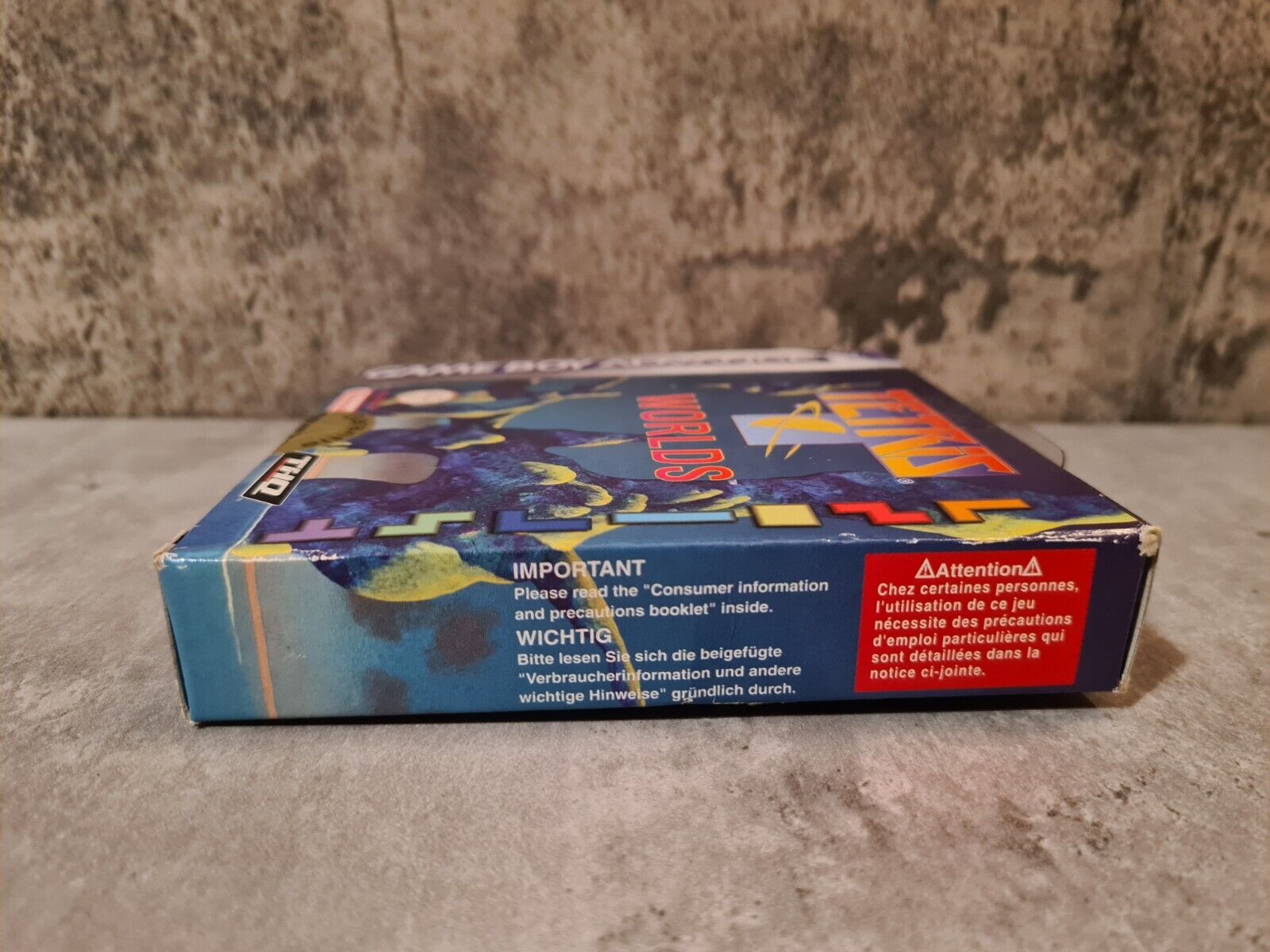 Gameboy Advance Tetris Worlds mit OVP und Anleitung EUR - T-Retro-Games 