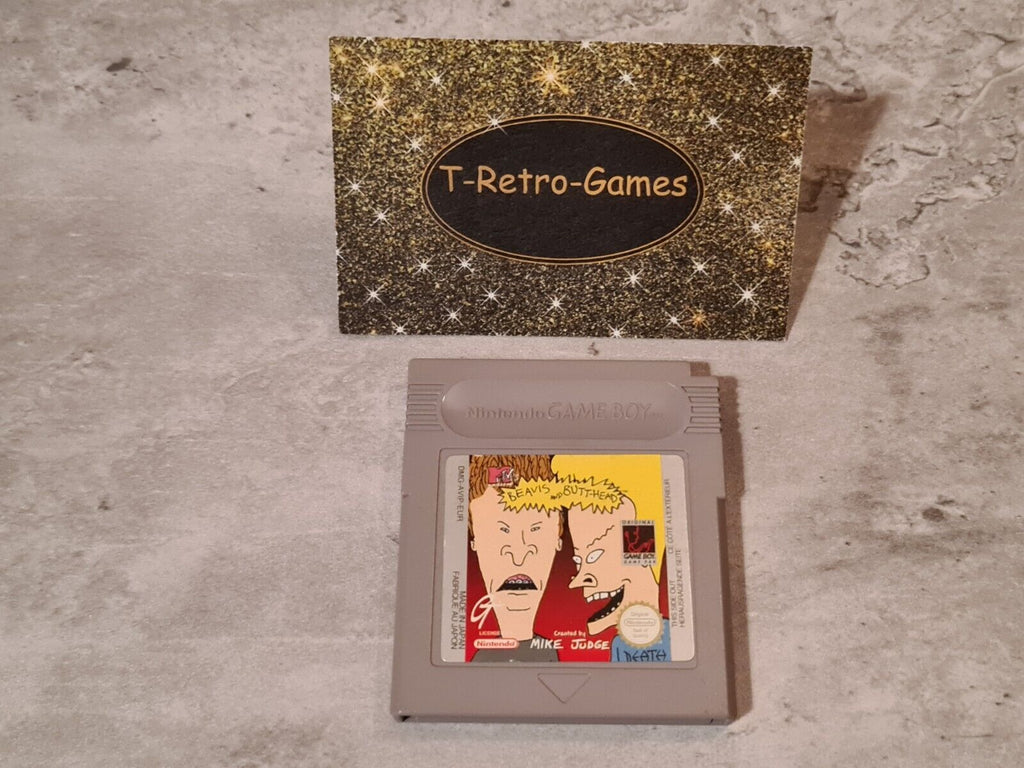 Nintendo Game Boy Classic Spiel Beavis and Butt-Head Modul EUR - T-Retro-Games 
