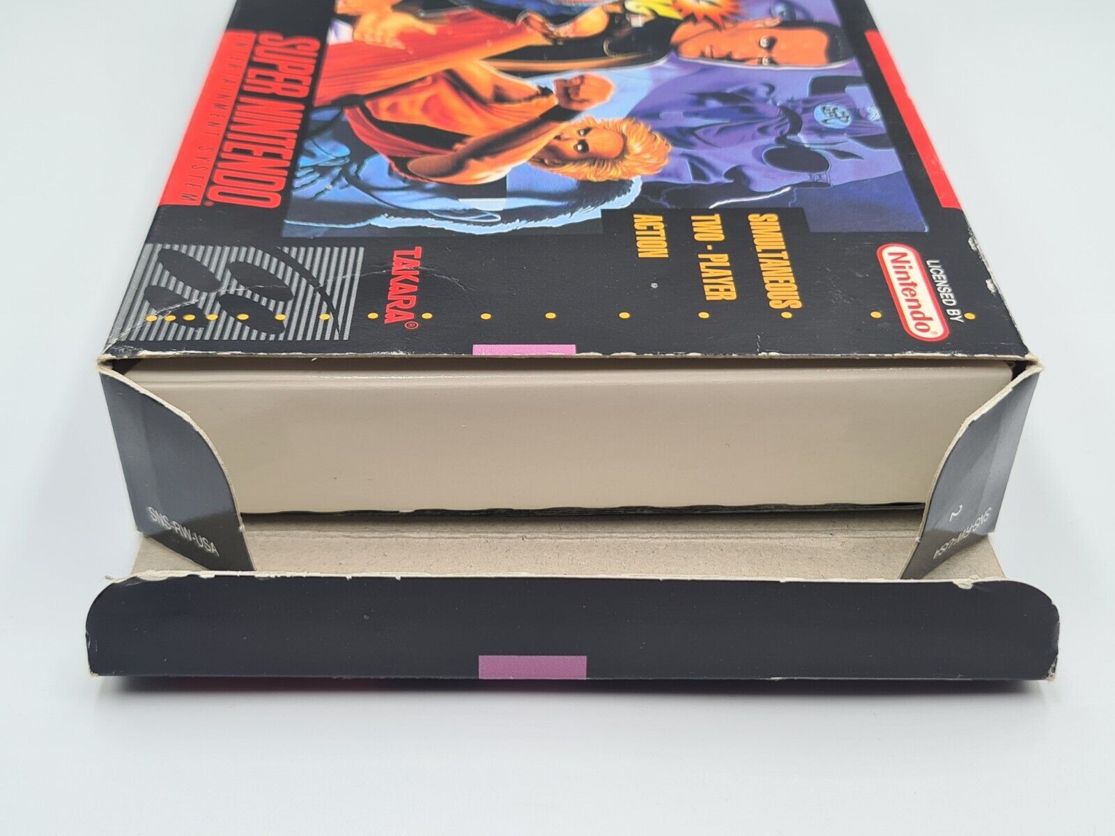 SNES Super Nintendo Art of Fighting mit OVP und Anleitung NTSC-USA - T-Retro-Games 