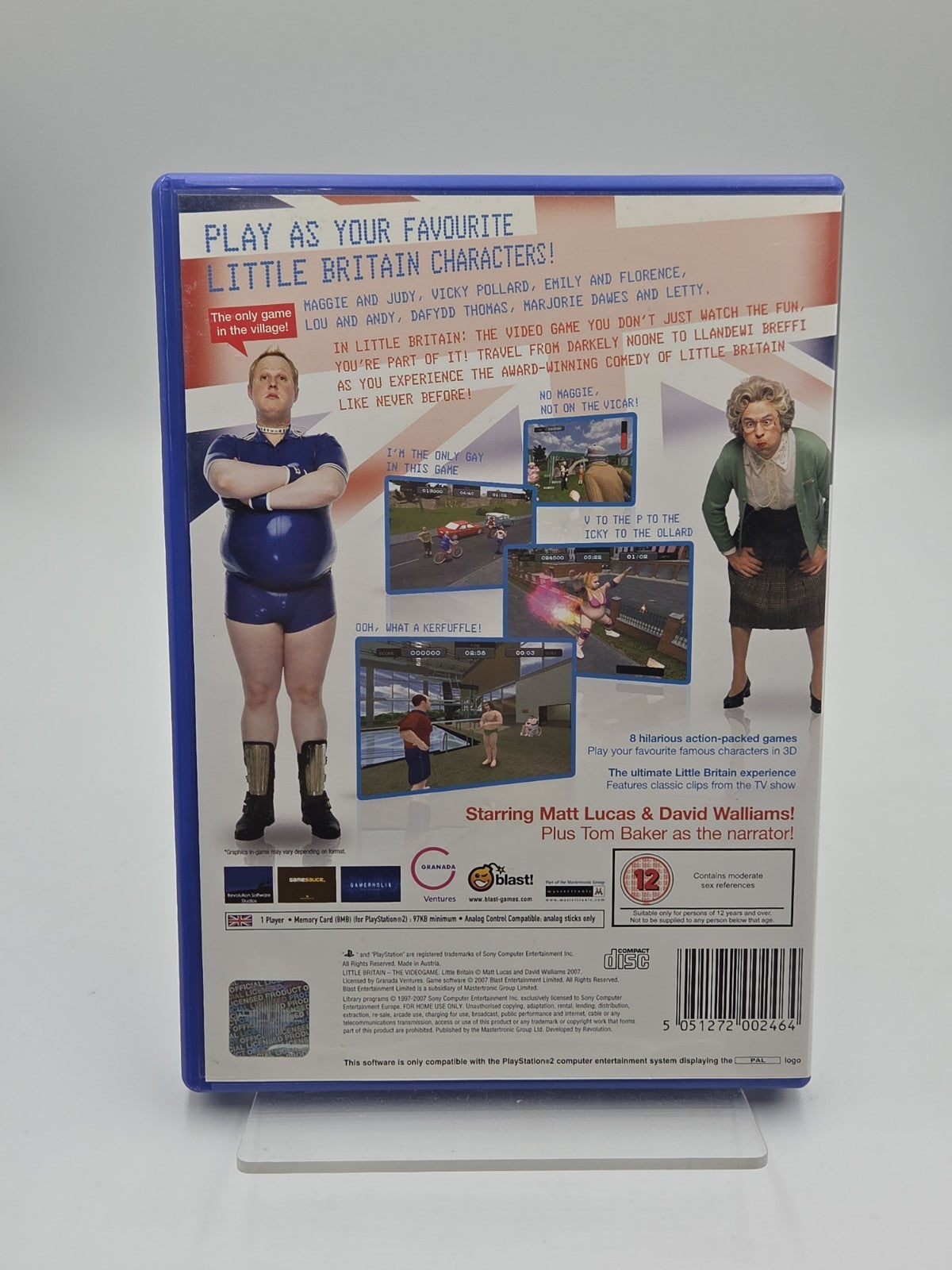 PS2 Playstation 2 Little Britain The Video Game mit OVP und Anleitung Englisch