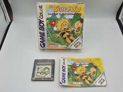 Game Boy Color Biene Maja auf der Klatschmohnwiese mit OVP und Anleitung NOE