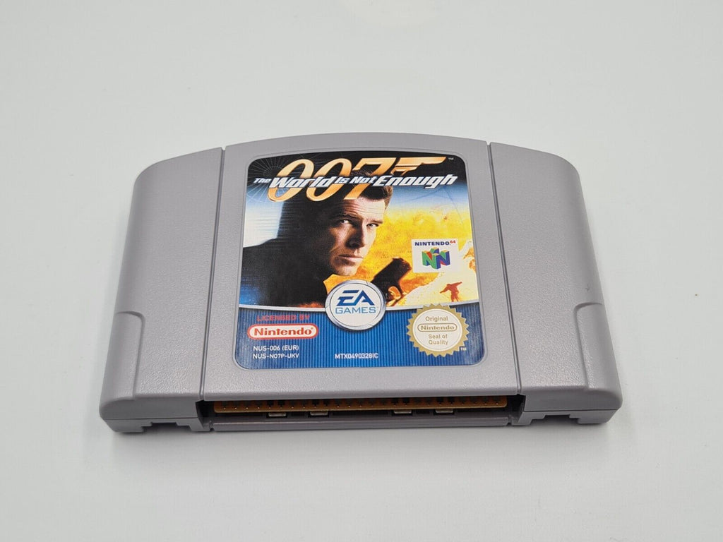 N64 Nintendo 64 007 The World is Not Enough mit OVP und Anleitung UKV - T-Retro-Games 