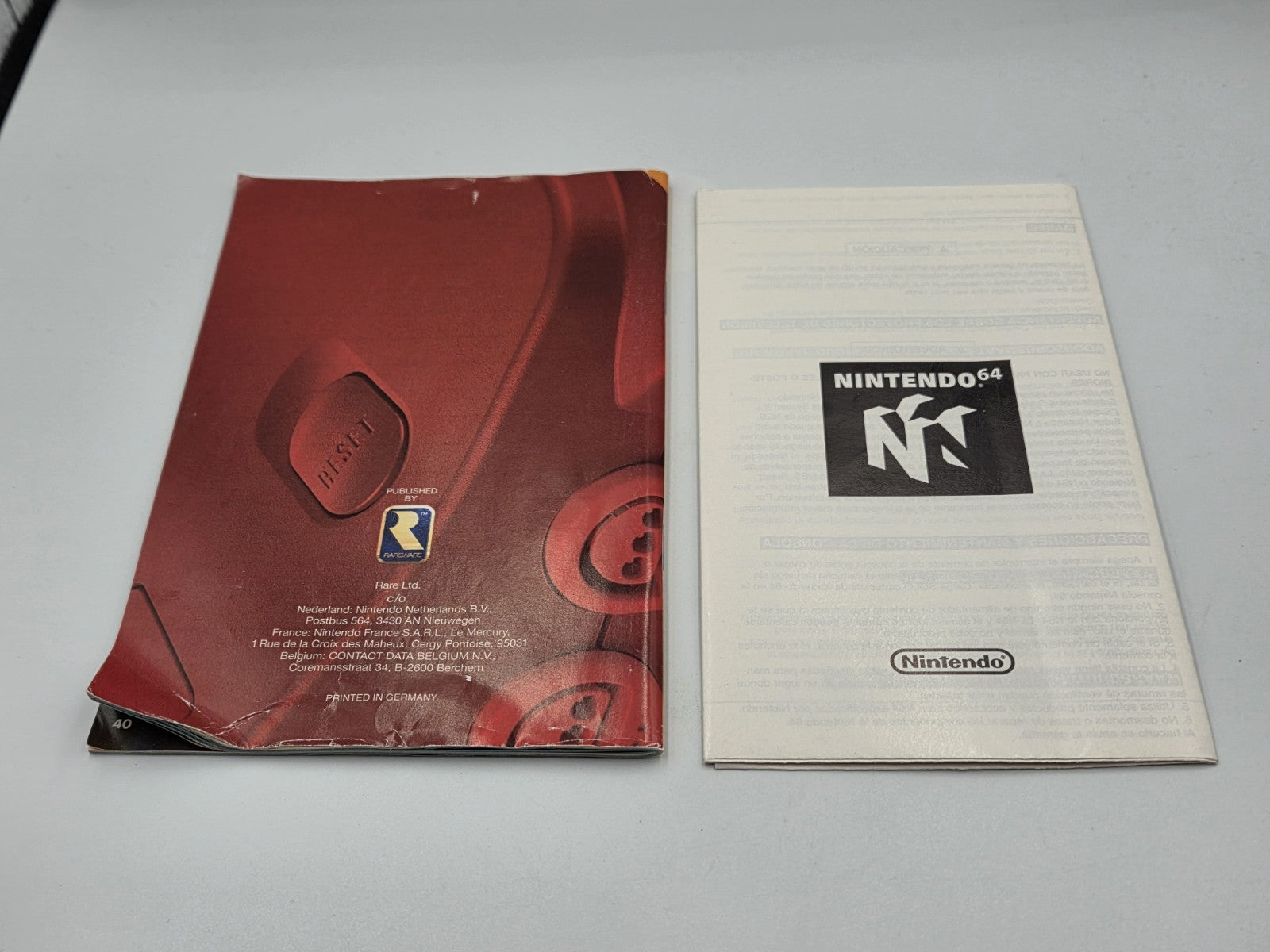 N64 Nintendo 64 Diddy Kong Racing mit OVP und Anleitung FAH