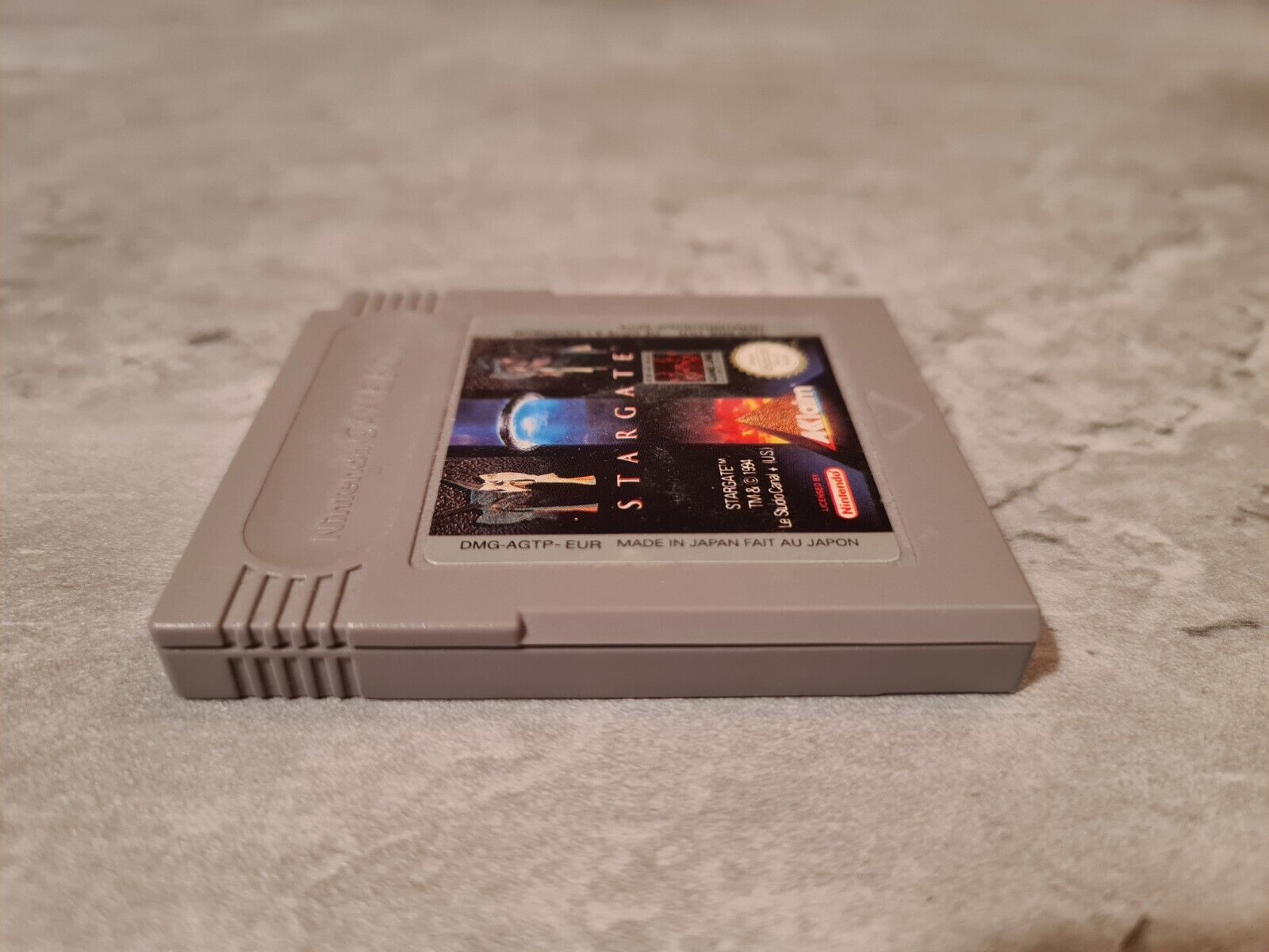 Nintendo Gameboy Classic Spiel Stargate Modul EUR - T-Retro-Games 