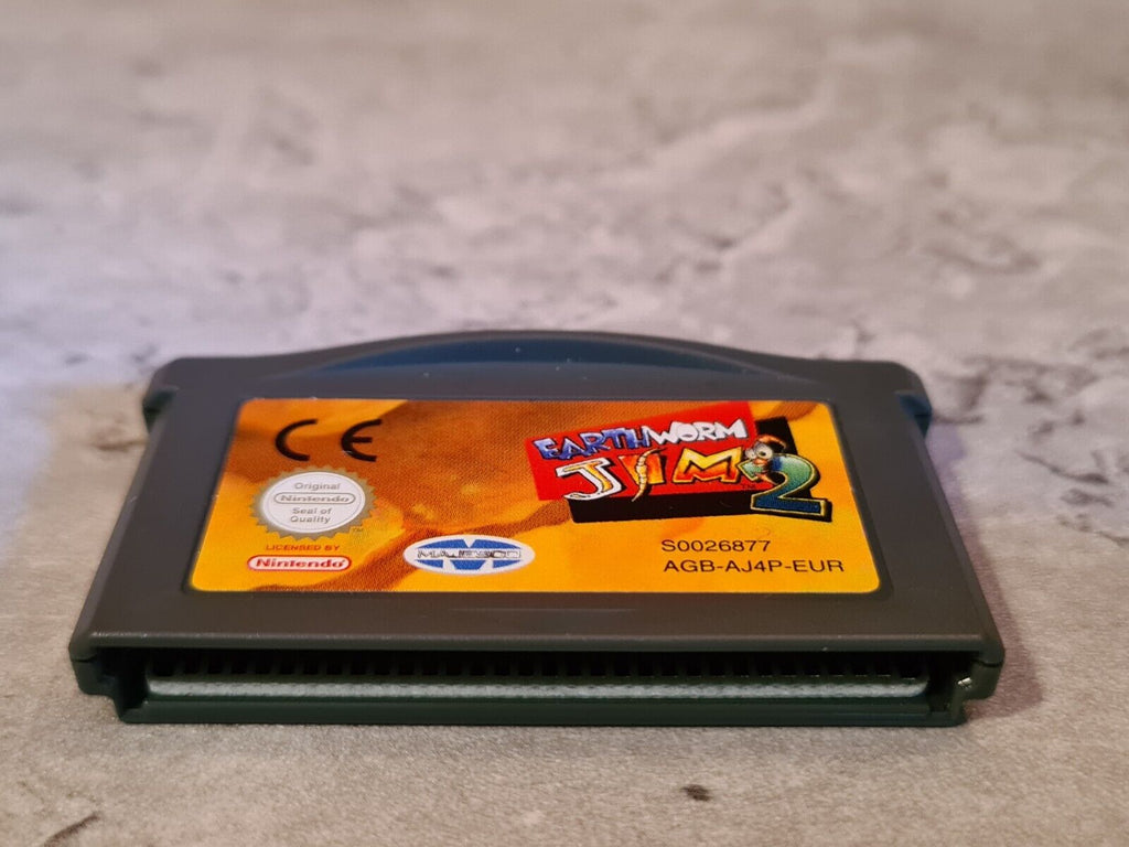 Nintendo Game Boy Advance Earthworm Jim 2 Modul EUR - T-Retro-Games 