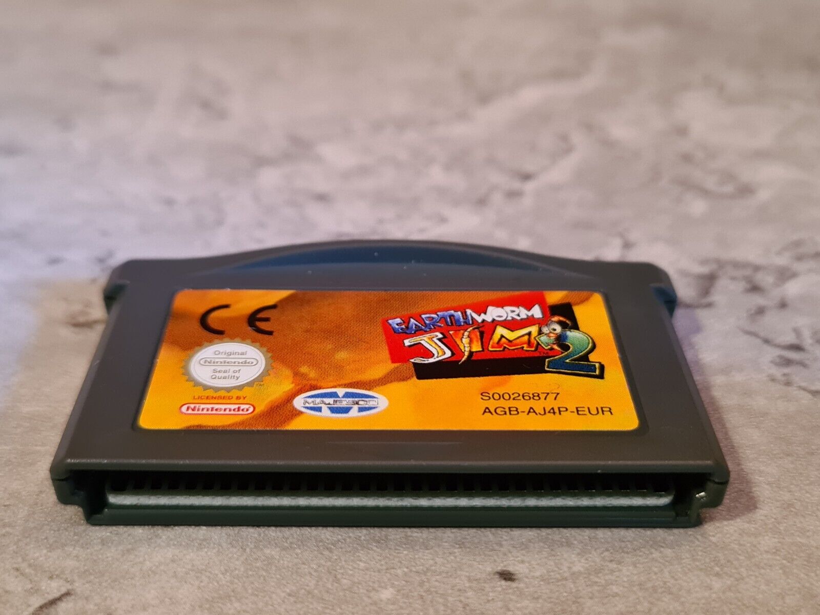 Nintendo Game Boy Advance Earthworm Jim 2 Modul EUR - T-Retro-Games 