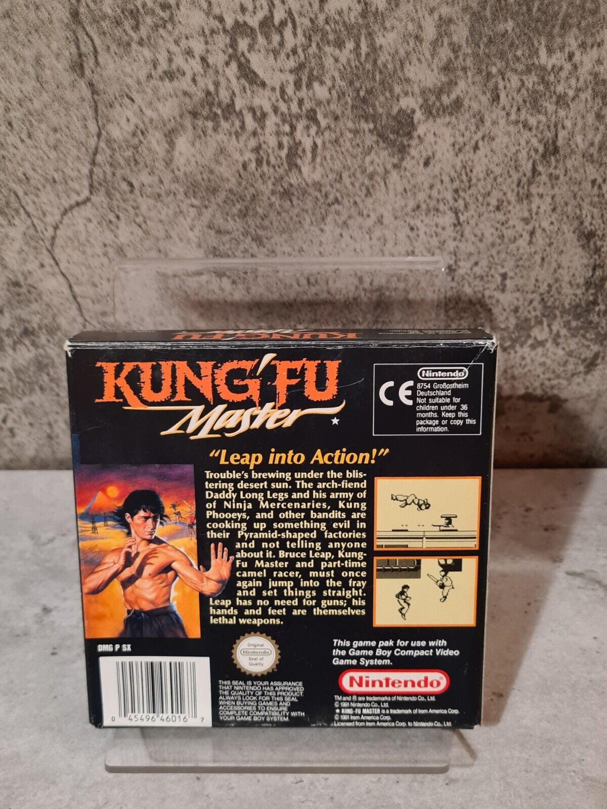 Nintendo Game Boy Classic Kung Fu Master mit OVP und Anleitung SCN - T-Retro-Games 