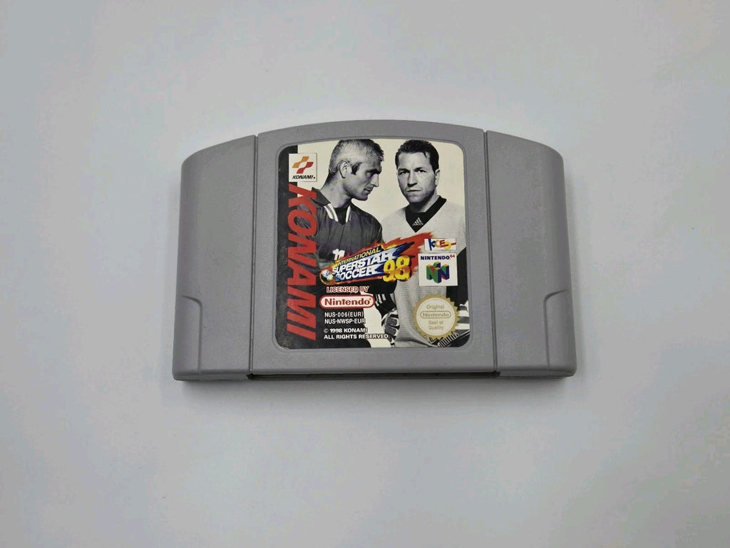 N64 Nintendo 64 International Superstar Soccer 98 mit OVP und Anleitung EUR