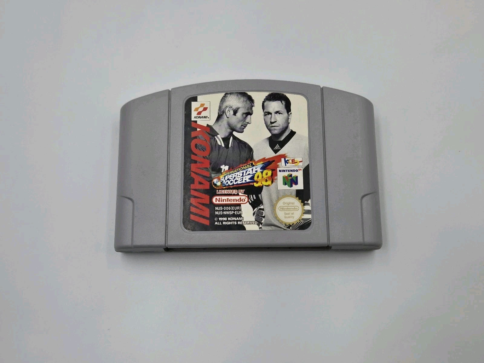 N64 Nintendo 64 International Superstar Soccer 98 mit OVP und Anleitung EUR