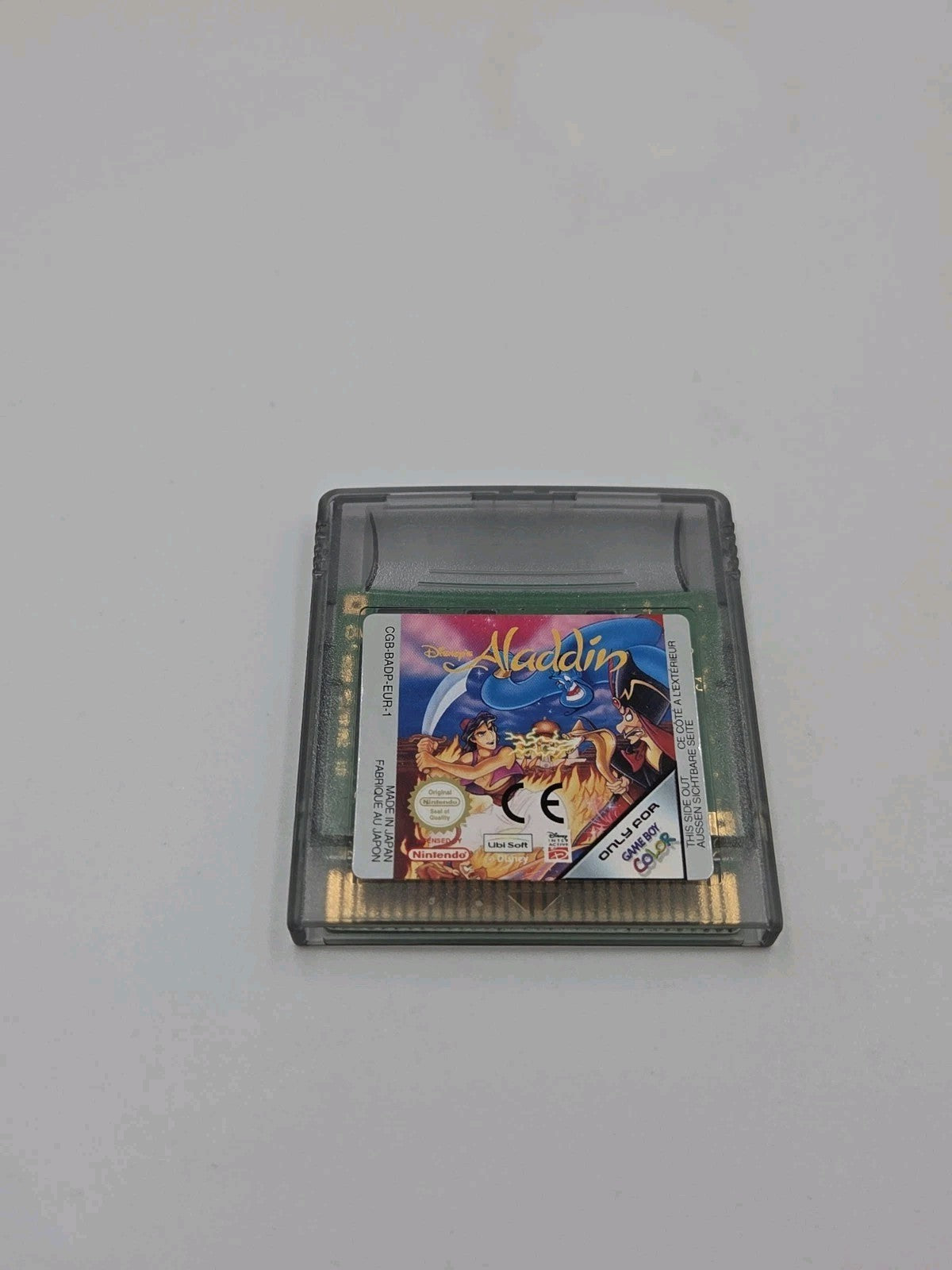Nintendo Game Boy Color Spiel Disney's Aladdin mit OVP und Anleitung EUR