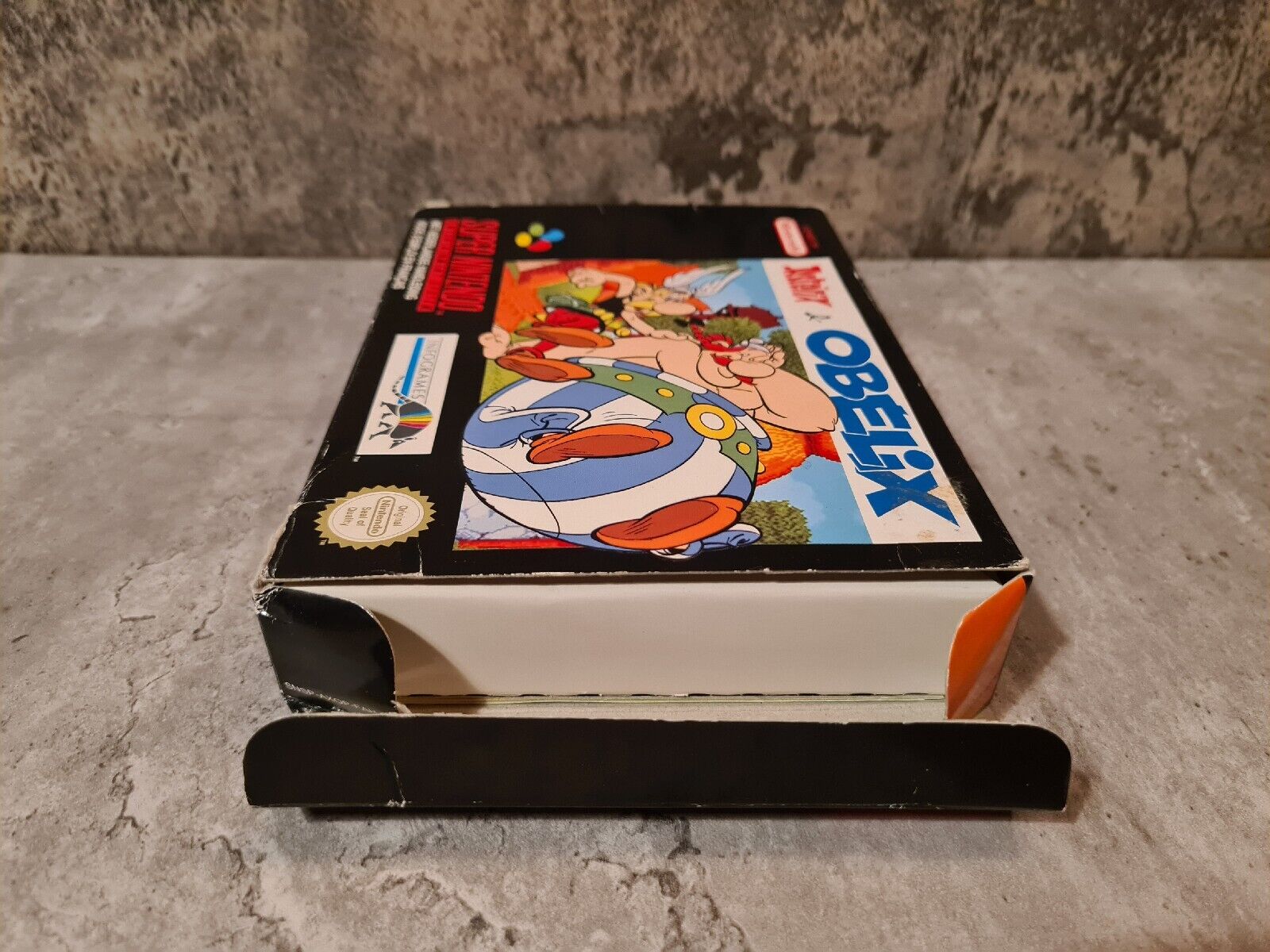 SNES Super Nintendo Asterix & Obelix mit OVP und Anleitung FAH - T-Retro-Games 