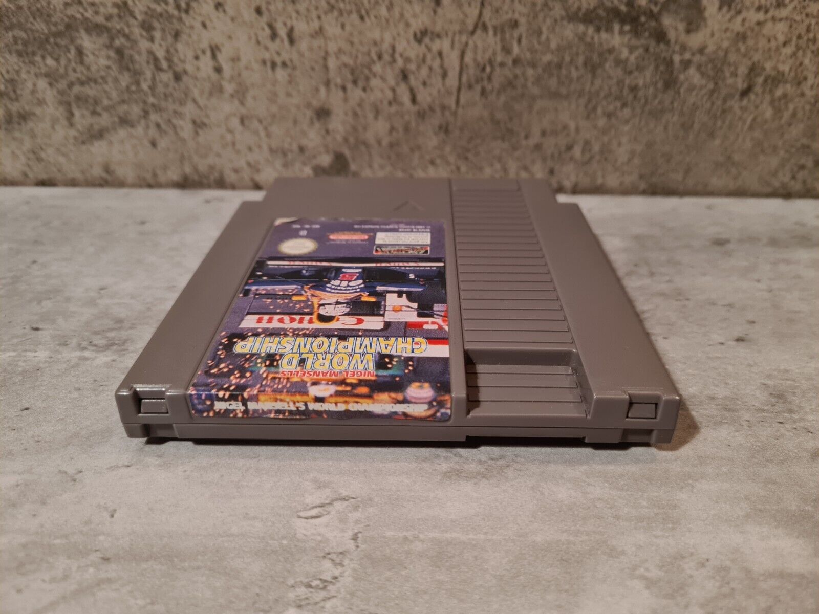 Nintendo NES Nigel Mansell's World Championship mit OVP und Anleitung NOE - T-Retro-Games 