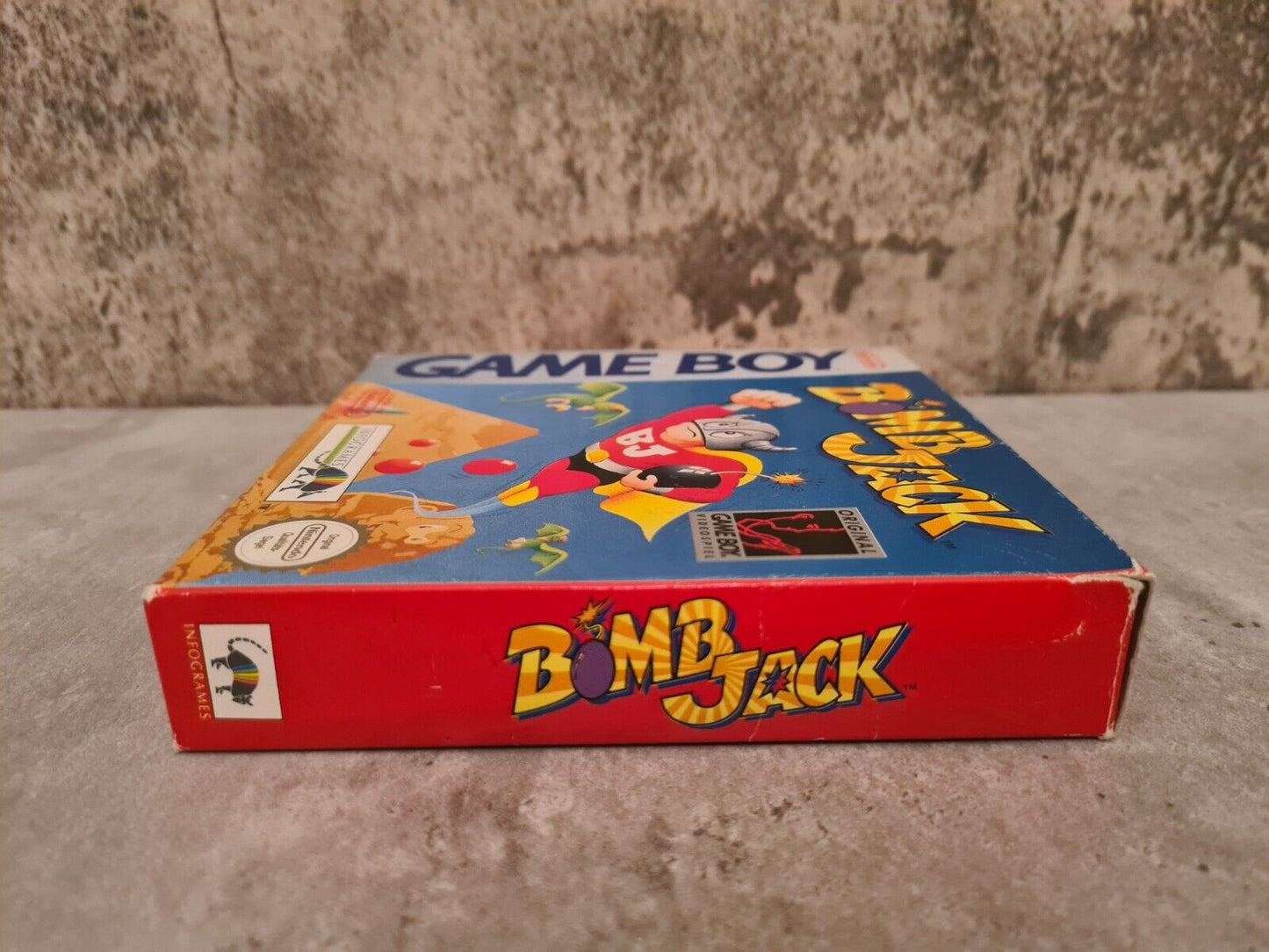 Nintendo Game Boy Bomb Jack mit OVP und Anleitung NOE - T-Retro-Games 
