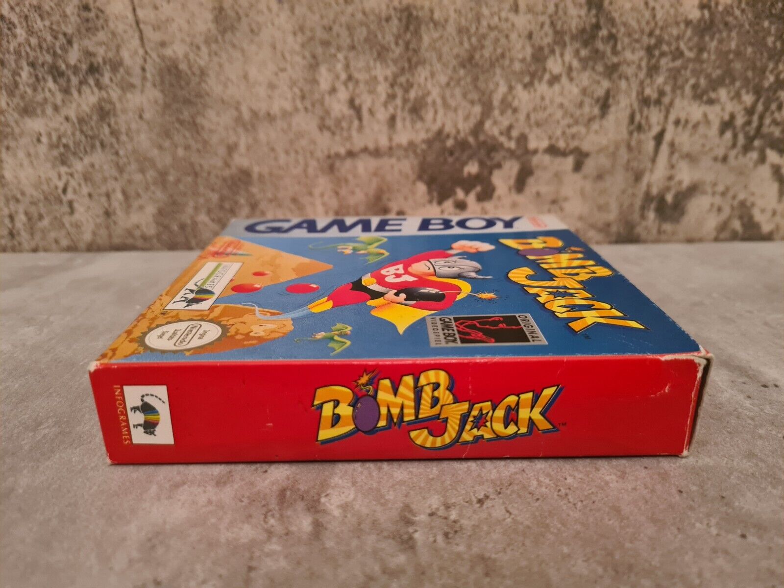 Nintendo Game Boy Bomb Jack mit OVP und Anleitung NOE - T-Retro-Games 