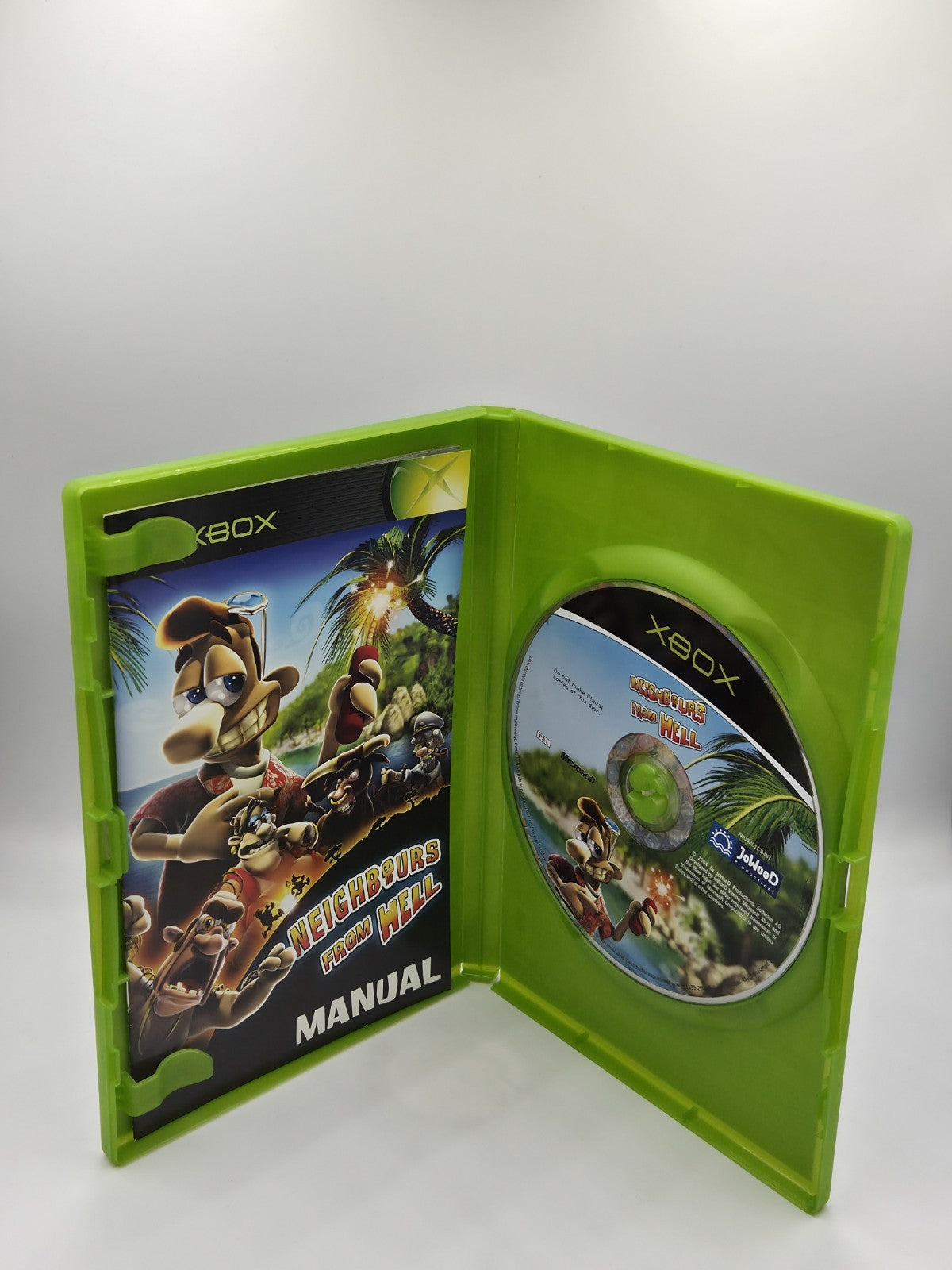 XBOX Spiel Neighbours from Hell mit OVP und Anleitung Englisch