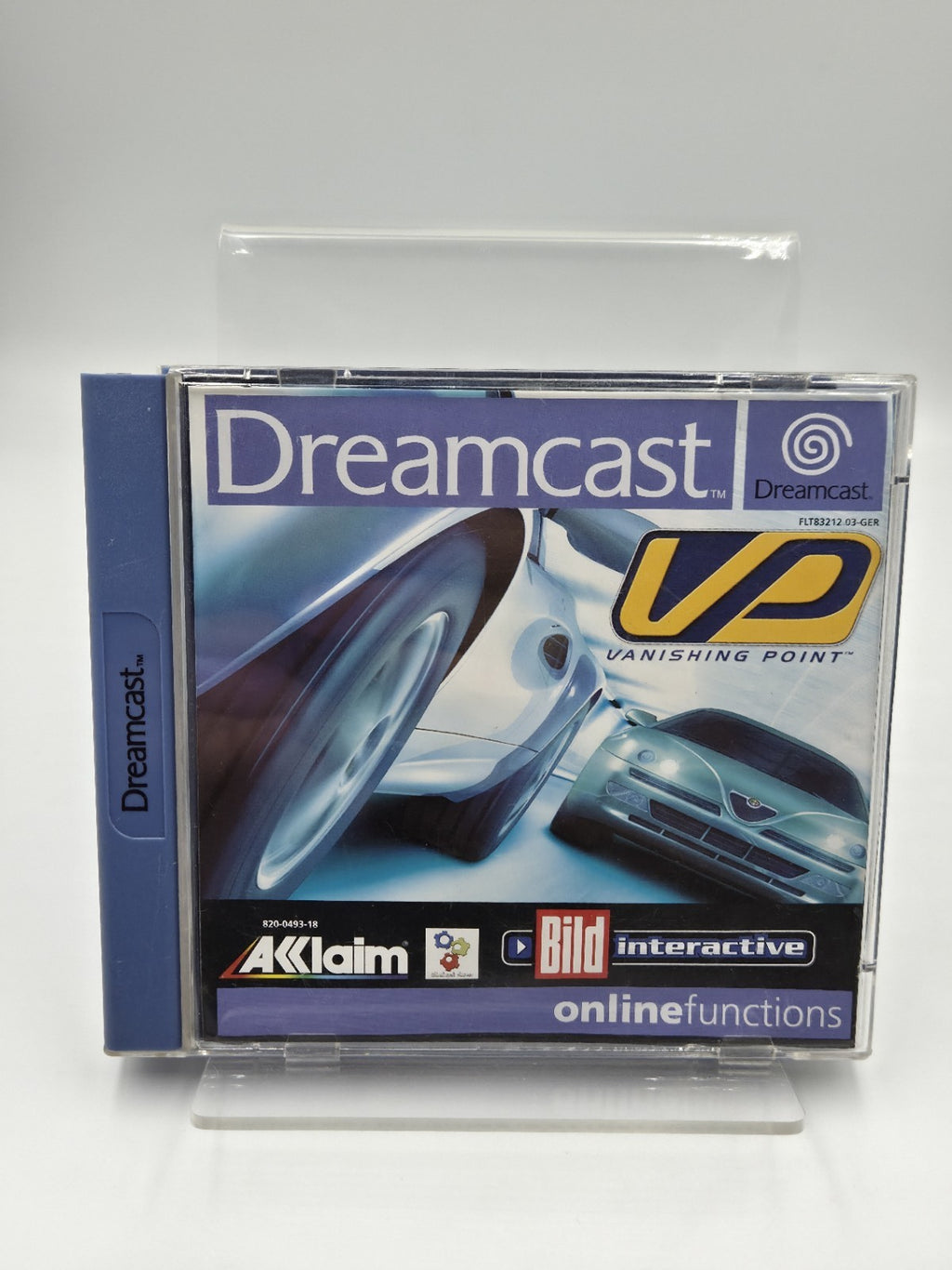 Sega Dreamcast Spiel Vanishing Point mit OVP und Anleitung Deutsch