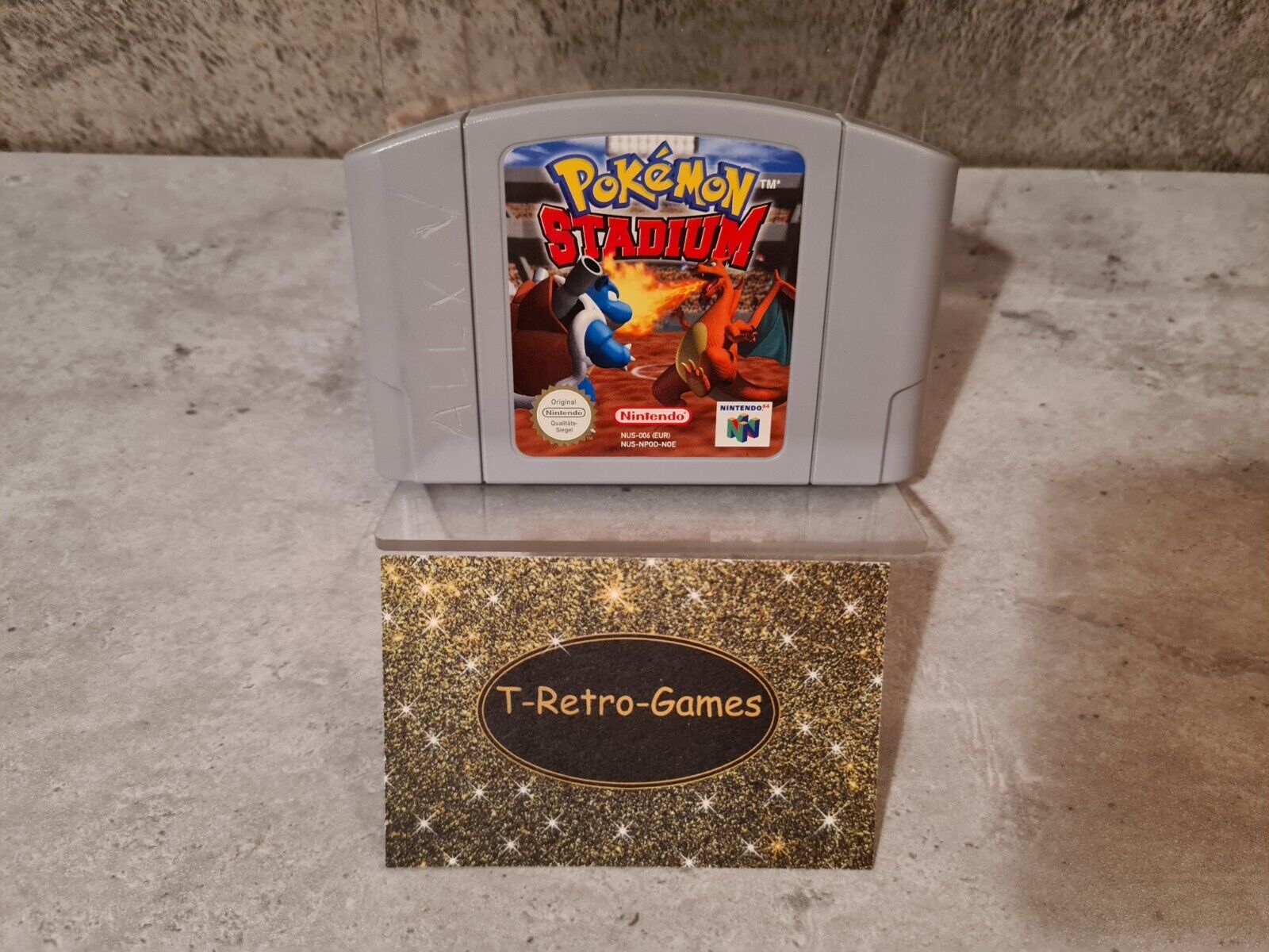 N64 Nintendo 64 Pokemon Stadium Modul NOE - T-Retro-Games 