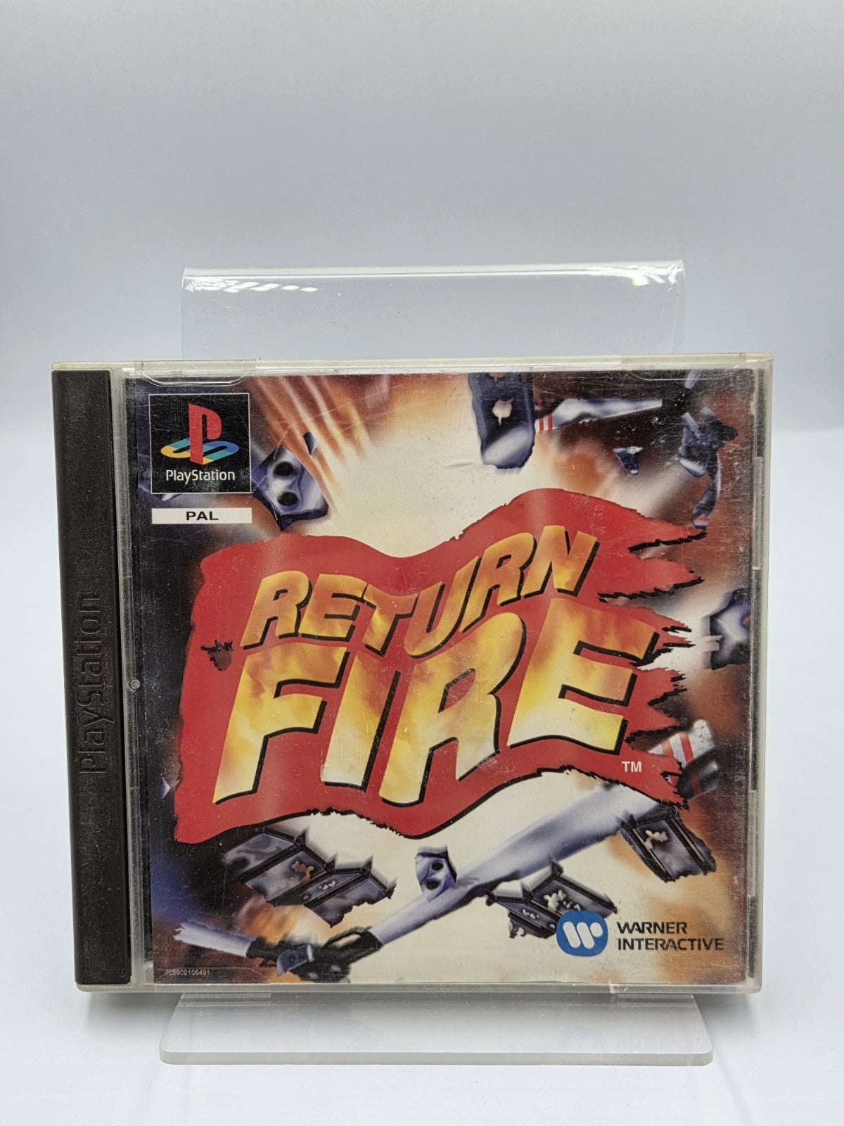 PS1 Playstation 1 Return Fire mit OVP und Anleitung Multilingual - T-Retro-Games 
