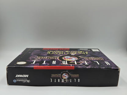 SNES Super Nintendo Ultimate Mortal Kombat 3 mit OVP und Anleitung NTSC USA