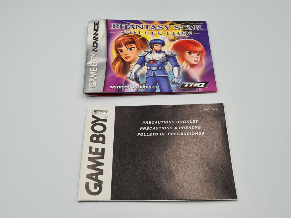 Game Boy Advance Phantasy Star Collection mit OVP und Anleitung + Poster USA - T-Retro-Games 